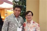 Danny Liao (right), director for TAITRA's Taiwan Trade Center, Jakarta