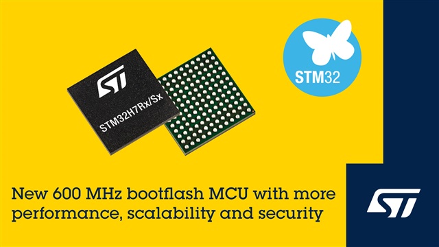 New STM32H7R/S microcontrollers raise embedded-application performance to new levels for next-generation smart devices