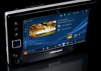 Medion UMPC: Weighing in at only 720g but with a 20GB hard drive