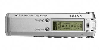 The Sony ICD-SX57DR9 digital voice recorder