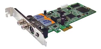 The Avermedia AVerTV Combo PCIe High Definition and Analog PCI Express TV Tuner