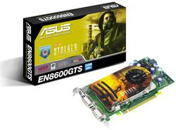 Asus EN8600GTS Nvidia GeForce 8600GTS-based graphics card
