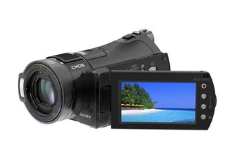 The Sony HDR-CX7 HD camcorder
