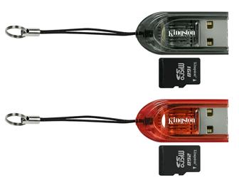 Kingston releases ultra-portable USB microSD reader/card bundles