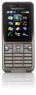 The Sony Ericsson K530 handset