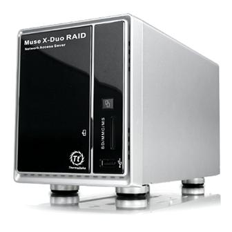 The Thermaltake Muse X-Duo RAID network storage device