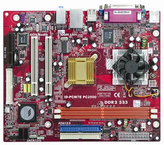 VIA pc2500 motherboard