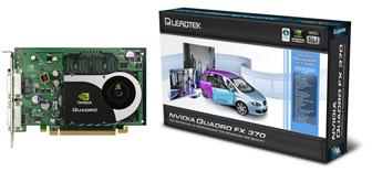 Leadtek Nvidia Quadro FX 370 graphics card