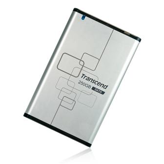 Transcend 250GB StoreJet 2.5 SATA portable hard drive