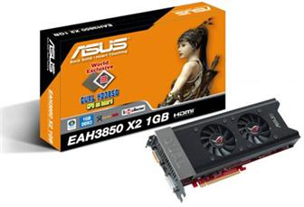 Asustek EAH3850X2/G/3DHTI/1G graphics card