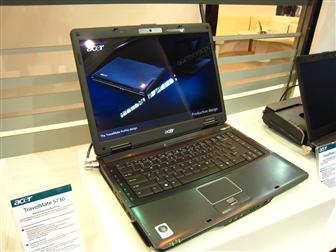 Acer TravelMate 5730 based on Centrino 2 platform