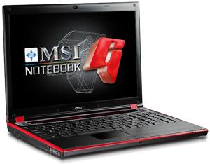 MSI GX620 notebook