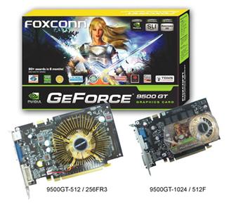 Foxconn GeForce 9500 GT graphics card