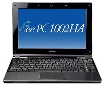 Asustek Eee PC 1002HA netbook