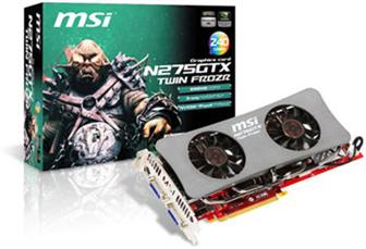 MSI N275GTX Twin Frozr graphics card