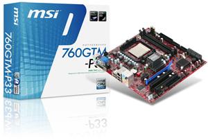 MSI 760GTM-P33 motherboard