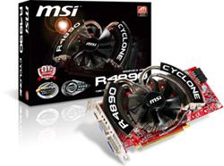 MSI R4890 Cyclone series graphics card