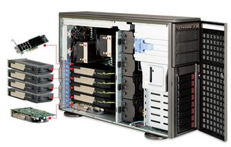 Supermicro 7046GT-TRF workstation