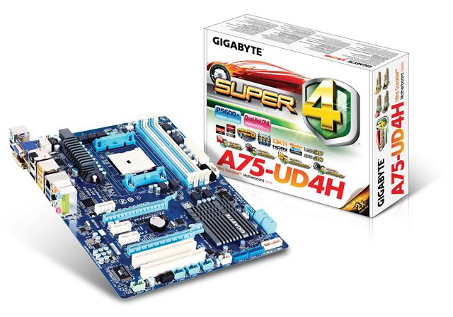 Gigabyte A75-UD4H motherboard