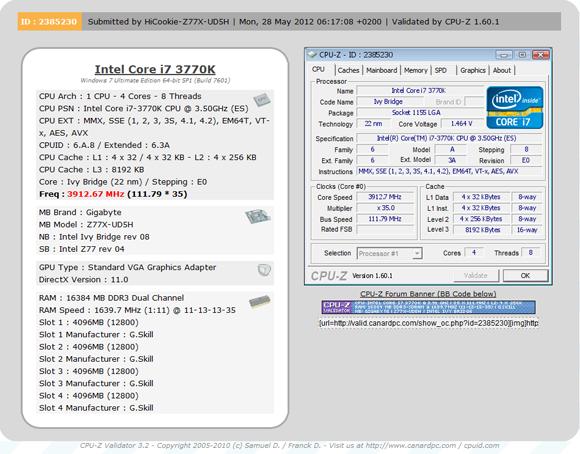 CPUz - 3280 MHz World Record