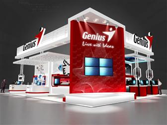Genius Computex booth