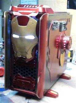 Thermaltake Armor Revo Snow edition Iron Man Mod
