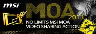 NO LIMITS MSI MOA video sharing action