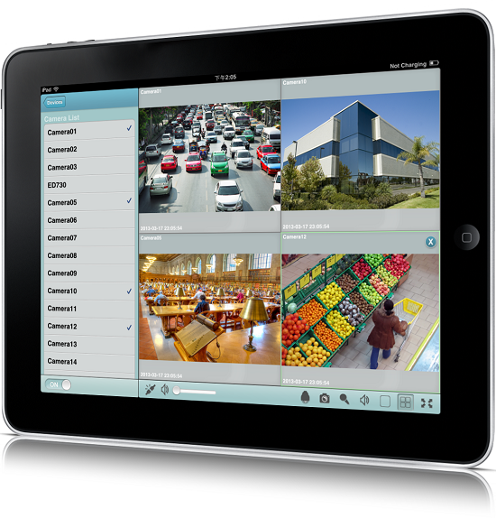 MobileFocus HD is designed for iPad and can be downloaded from the iTinus App Store