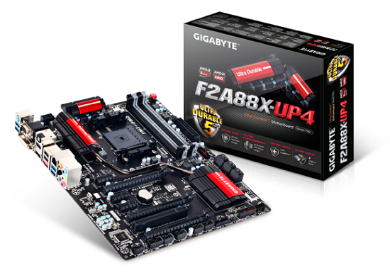 GIGABYTE A88X series motherboard