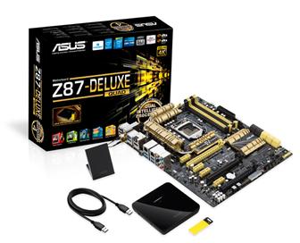 Asustek Z87-Deluxe/Quad motherboard with Thunderbolt 2 support