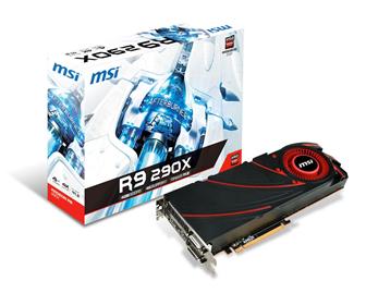 MSI R9 290X graphics card