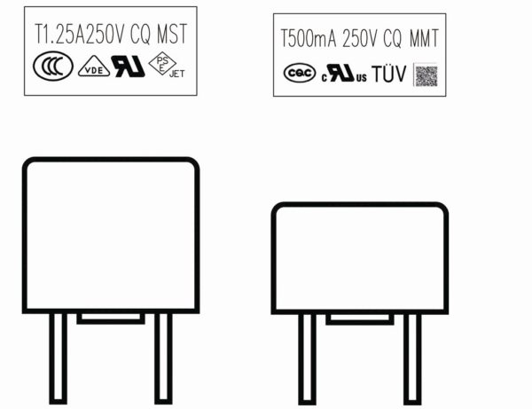 MMT dimension is only 60 of the original MST. QR code is added for product traceability.