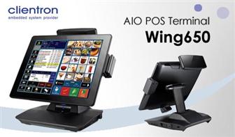 Clientron reveals its brand new all-in-one POS terminal - Wing650
