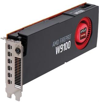 AMD FirePro W9100 graphics card with 32GB memory