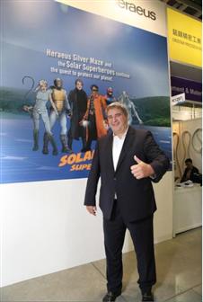 Andreas Liebheit, President of Heraeus Photovoltaics.