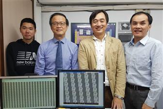 Jinn P Chu, vice president, National Taiwan University of Science and Technology (NTUST), and his team
