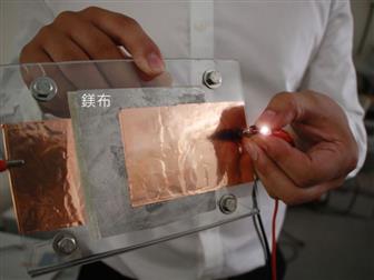 Magnesium fabric-based flexible chargeable batteries