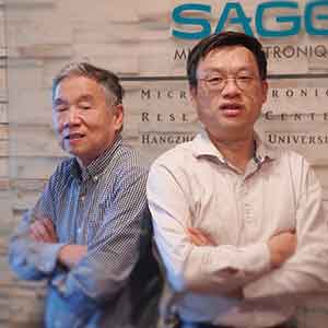 Chris Tsu, CTO (left) and Jianjun Luo (Jerome Luo), CEO