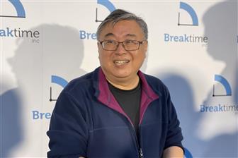 Breaktime chairman Eric Yeh