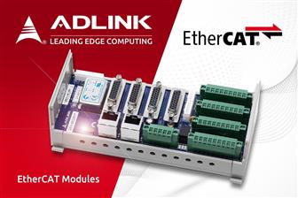 Adlink launches new EtherCAT modules, completing the EtherCAT solution for industrial automation