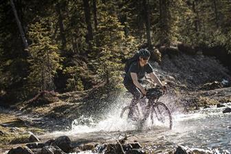 Giant Revolt E+ PRO ebike, whose rugged electric assist systems are designed to enable further explorations off the beaten path.   Credit: Giant