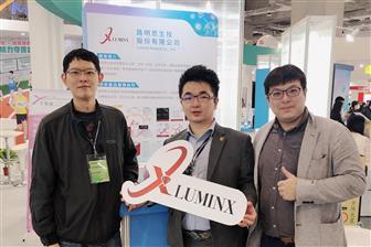 Middle: LuminX CEO Dr. Harry Su