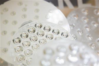 Secondary optical lenses produced by Ledlink Optics