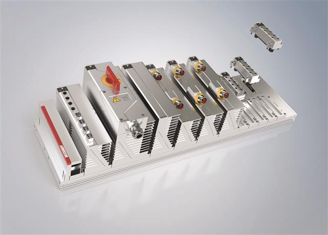Beckhoff MX-System for control cabinet-free automation