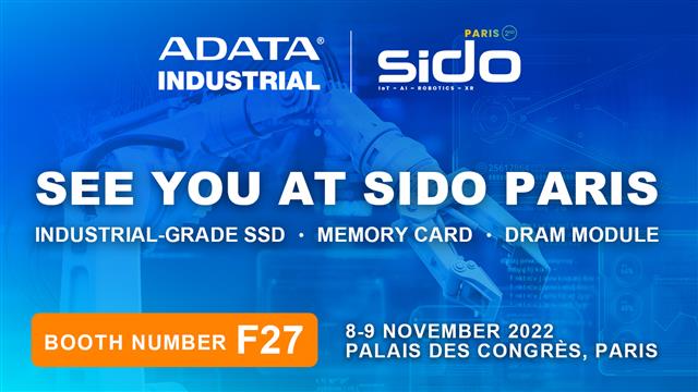 ADATA will showcase its IoT Solutions at SIDO Paris
