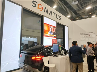 Sonatus at CES 2023 Credit: DIGITIMES Asia