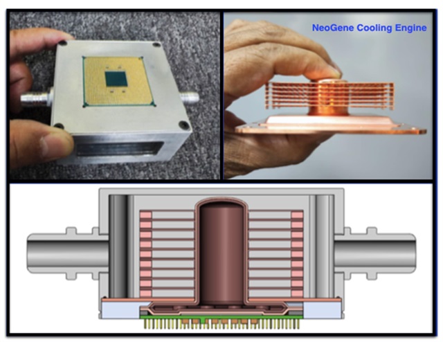 NeoGene unlocks direct-to-silicon liquid cooling technology by novel IC package approach