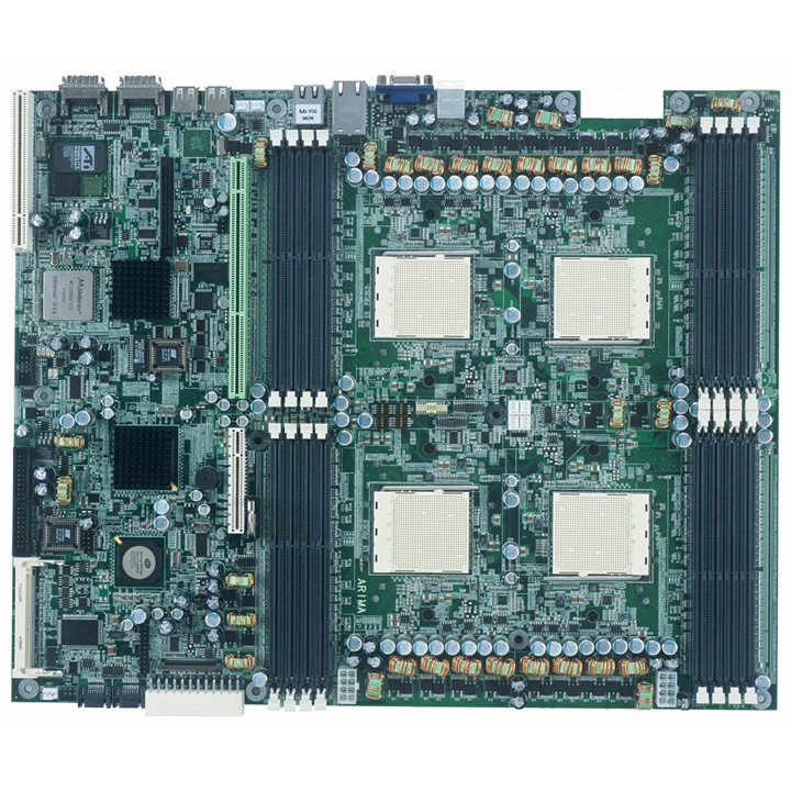 Arima SW500 4-way Opteron motherboard