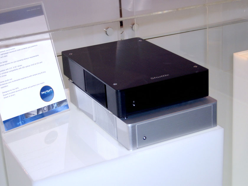 Shuttle XPC external storage enclosures