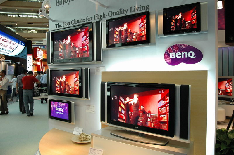 BenQ's new LCD TVs, with sizes from 20- to 46-inch
